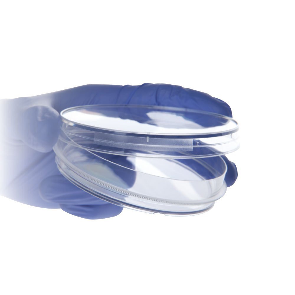 Petri Dish 60x15mm w/Gripping, 10 Dishes/Sterile Sleeve, 500 Petri
