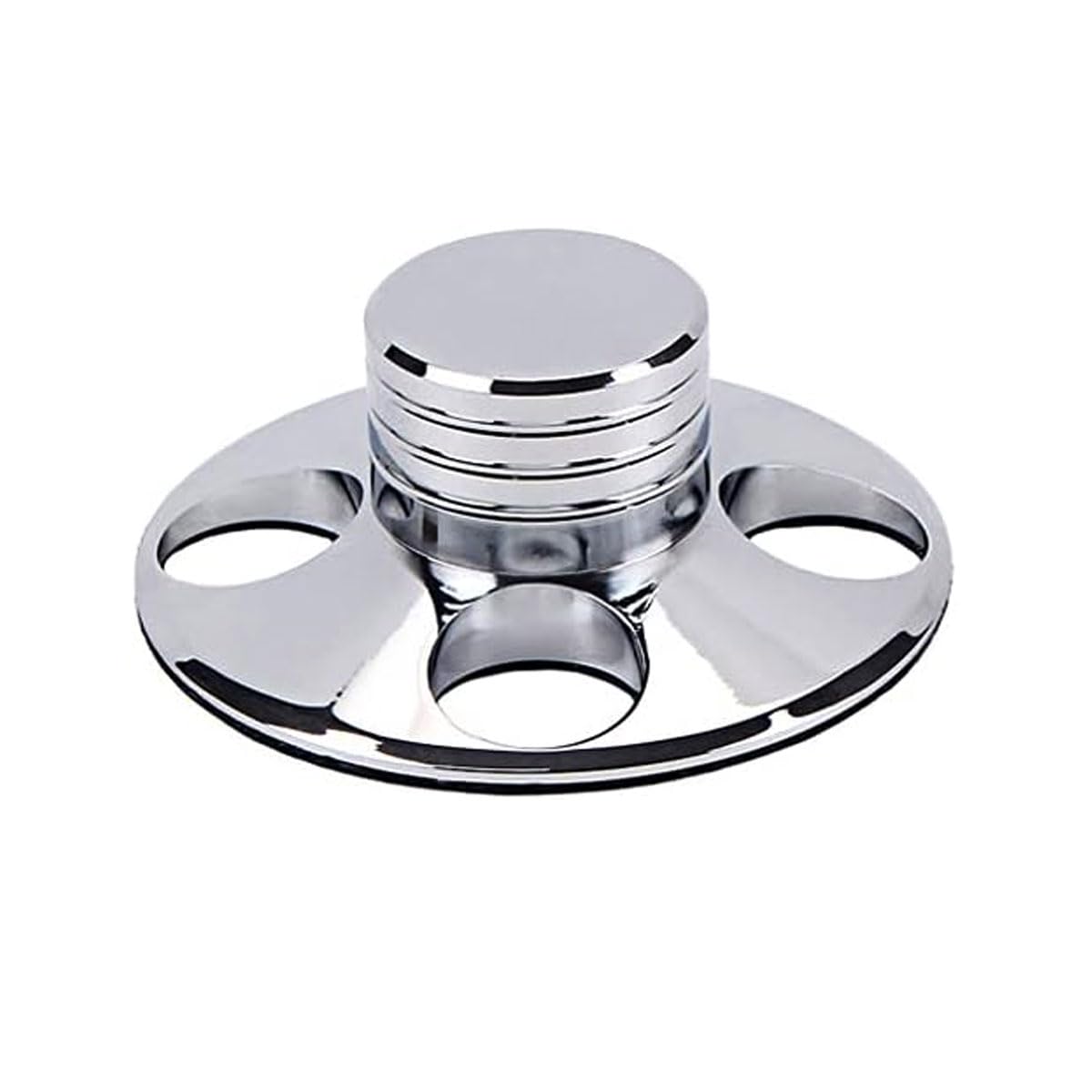 Alnicov Record Weight Stabilizer LP Vinyl Turntables Metal Disc Stabilizer Record Weight HiFi for LP Vinyl Record Player (Sliver)