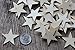 50 Small 1.5 inch Size Wood Stars 1-1/2 inch