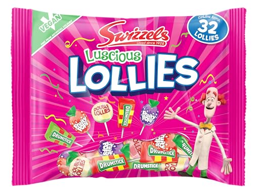 Swizzels Luscious Lollies 354g, Assorted Lollipops, Pick And Mix £1.78 s&s - Prime Deal