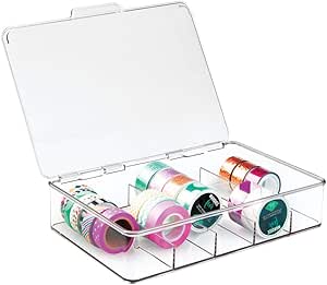 mDesign Organizador de manualidades – Fantástica caja de ...