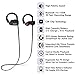 Blayz Bluetooth Sports Wireless Headphones With Microphone Silicone Earhook Headset