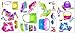 RoomMates RMK1019SCS Accessorize Peel and Stick Wall Decals