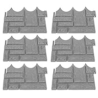 3dsll0 Plastic Brick Wall for Lawn,Edging Lawn Fence Set Plant Border Liner Garden Border Fence for DIY Home Garden Decoration