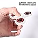 Focus Spinner - (4 Colors) Fidget Spinner Toy For Anxiety Stress Relief Attention Focus For Children / Adult Gift ADHD (White / Red)