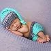 Space PH Newborn Baby Girl Boy Crochet Knit Hat Costume Photography Prop Outfit Set
