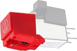 Audio-Technica ATN91R Replacement Stylus for AT91R Cartridge Red 0.6 mil view 2