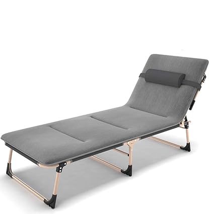 Amazon Com Runwei Single Lunch Break Folding Bed Beach