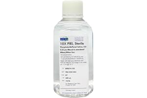 UFC BIO 10X PBS (Phosphate Buffered Saline), pH 7.4 - Molecular Biology Grade - RNase/DNase Free, Sterile, 0.22um Filtered - 500 mL