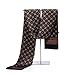 Hip Mall 100% Double Layer Silk Scarves Men Neckerchief