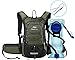 15L Insulated Hydration Backpack Pack with 2L Water Bladder Lightweight Hiking Backpack Bag for Women Men Daypack for Hiking Running Festival Camping Biking (Olive)