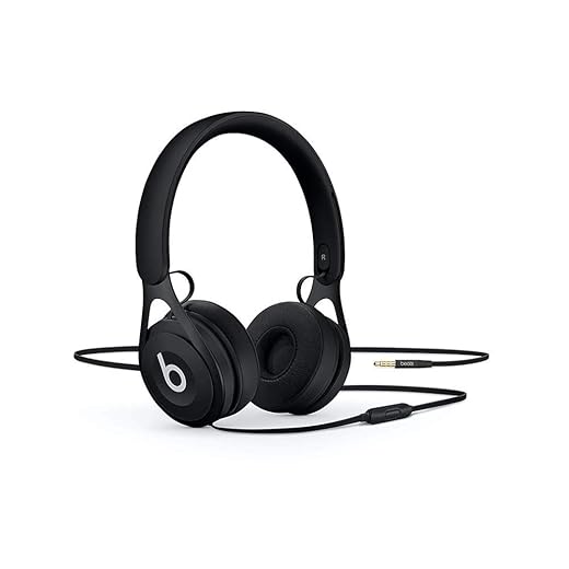 Beats EP Cuffie con filo – Senza batteria per ascoltare musica non stop, controlli e microfono integrati – Nero