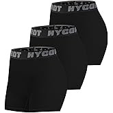 HYCOPROT 3" Women's Volleyball Shorts Spandex Compression Shorts Performance for Workout Gym Yoga Running Biker