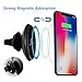 sharllen Qi Wireless Car Charger, Magnetic Car Wireless Charger Mount Vent Holder For iPhone X 8 8plus Samsung Galaxy Note 8 S8 S8plus S7 S7 Edge 5 S6 Edge Plus & Qi Enabled Devices