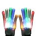 LED Light Gloves- Halloween Glowing Gloves, with 6 Lighting Modes and Replaceable Batteries, Perfect for Halloween Dress Up and Weekend Parties, Stunning Strobe Gloves Help You Stand out