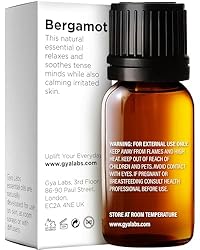 Gya Labs Bergamot Essential Oil for Diffuser