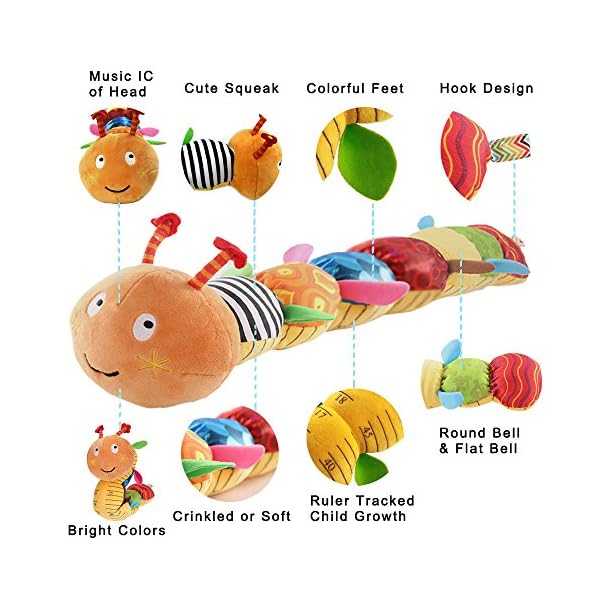 musical caterpillar baby toy