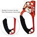 NewDoar UIAA & CE Certified Hand Ascender Rock Climbing Tree Arborist Rappelling Gear Equipment Rope Clamp for 8~13MM Rope