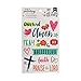 American Crafts Hallelujah Rub Bible Journaling