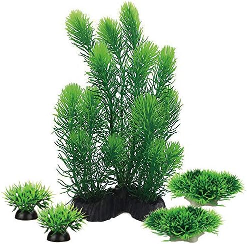 人工水草 金魚水景 熱帯魚 水草 人工 水族館内装 構築植物 モデル着用 注目アイテム 水槽レイアウト アクセサリー Green Set