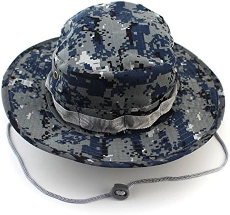 happu-store New Woodland Camo Color Alternative Fishing Snap Brim Military Bucket Sun Hat Cap