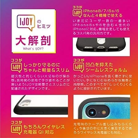 Amazon Newt Ijoy 360 衝撃吸収 保護フィルム付 Iphone Se 第2世代 Iphone 8 7 6s 6対応 ホワイト I7s Ij01 Idress 家電 カメラ