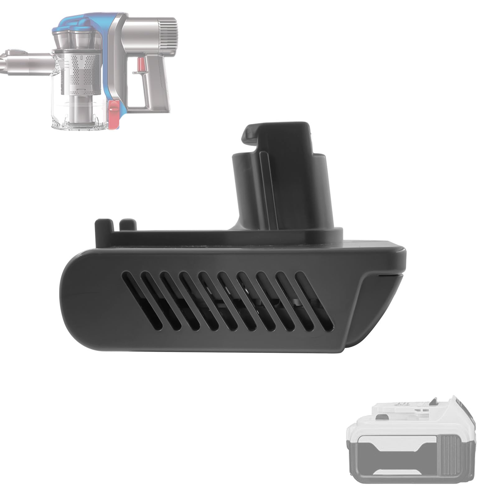 Photo 1 of BTRUI for Dyson Type A DC31 Battery Adapter for Dewalt 20V Battery Convert to for Type A DC31 DC34 DC35 DC44 Animal 917083-01 Handheld Vacuum (NOT FIT Type B DC31 DC34 DC35 DC44 MK2)