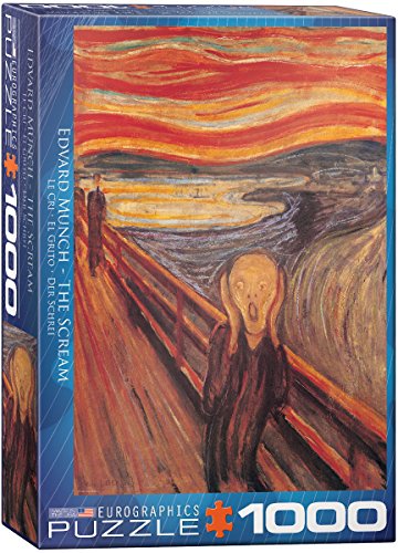 EuroGraphics The Scream by Edvard Munch Puzzle (1000-Piece)