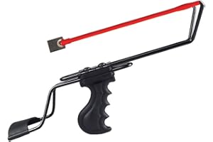 ROCHAN Professional Hunting Wrist Slingshots Adjustable Adults Catapults Suvival Kits High Velocity Outdoors Sports Gift Toy Powerful Steel Arrow Archery Sling Shot Latex Tube