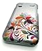 Samsung i927 Captivate Glide DOT Flower Abstract Design Rubberized Rubber Coated HARD Case Skin Cover