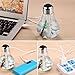 Ecosin Lamp Humidifier Home Aroma LED Humidifier Air Diffuser Purifier Atomizer Glass Bottles View (Silver)