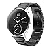 SHANGPULE Replacement Bands for Withings Nokia Steel HR Tracker, Stainless Steel Metal Bracelet Strap for Withings Nokia Steel HR 40mm/36mm (Metal Black, 36mm)