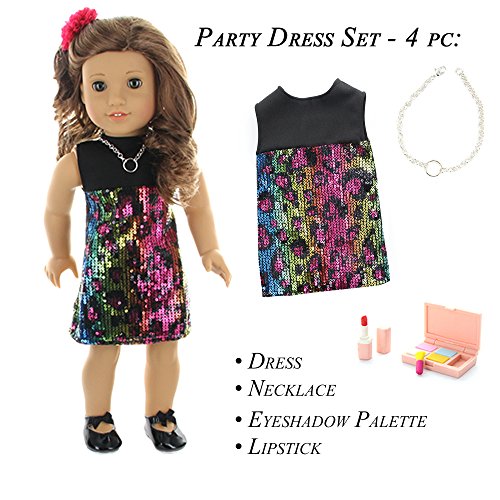 Doll Club of America 28 Piece Holiday Lot Fits 18-Inch American Girl Doll Clothes - Thumbnail 3
