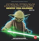 STAR WARS Meister Yodas Weisheiten 2016 Postkartenkalender by
