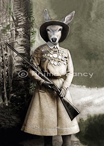 Deer Art Print - "Cass the Hunter"