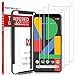 QITAYO Screen Protector for Google Pixel 4 XL, [3 Pack] [Tempered Glass] [Alignment Frame] [Only Cover Display Area] Pixel 4 XL Screen Protector