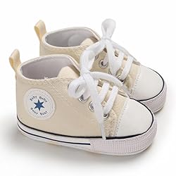 KKIIDDSS Unisex Baby Girls Boys Canvas High-top