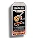Angled Guitar Wall Hanger Display for Acoustic and Thick Body Guitars - Black Finish