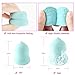 Makeup Blender Sponge Beauty Blending egg 5 Pcs + Sponges Holder - Flawless Foundation Premium Eye Face Tool Puff Cosmetics for Powder Concealer Cream Complexion Liquid Applicator Latex Free