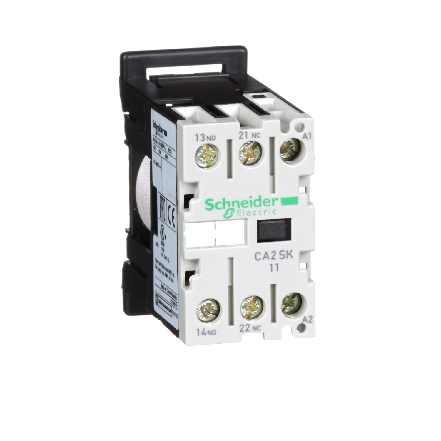 Schneider Electric, TeSys SK control relay - 1 NO + 1 NC - <= 690 V - 110 V AC coil, CA2SK11F7