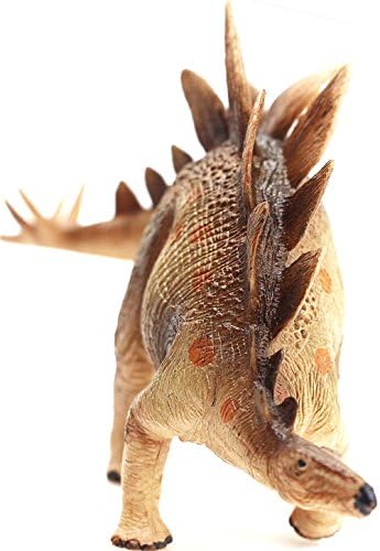 OneDolphin Stegosaurus Toy Figure Jurassic Dinosaur Toys as Kids Party Supplies 6.5-inch Gift for Collection