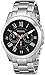 Fossil Men's FS4994 Grant Chronograph Stainless Steel Watch - Silver-Tone