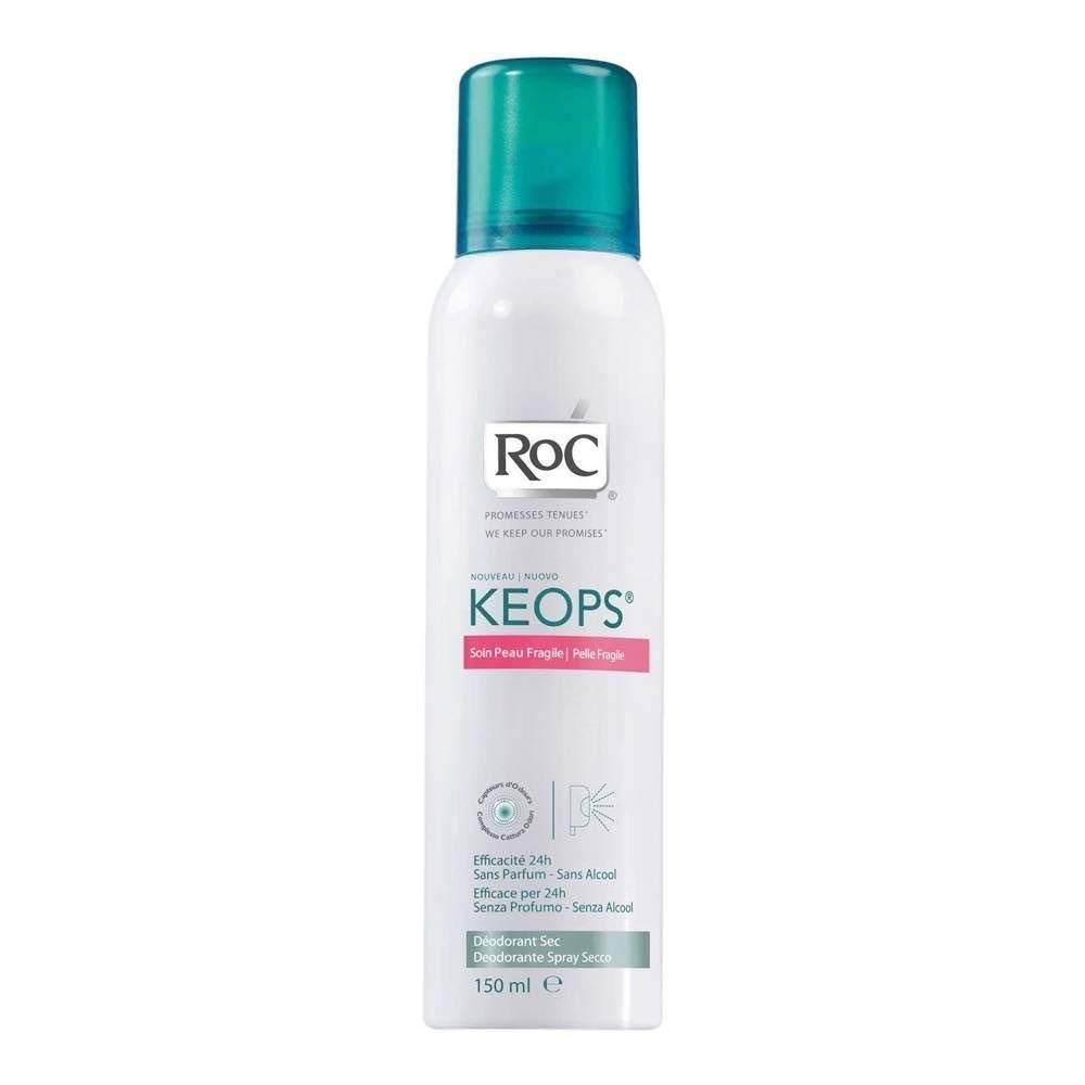 RoC Keops Fragile Skin Care Dry Deodorant 150ml