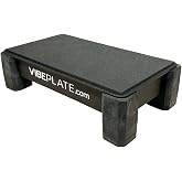 VibePlate Rev Vibration Plate &ndash; Made in USA, Commercial-Grade Linear Vibration, Quiet Motor, 1000 lb Max Whole Body Vibration Platform &ndash; Home Gym, Rehab, Seniors, Athletes