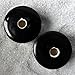 Pair - Red Ruby Aventurine Glass Ear Plugs Organic Handmade double-flared gauges Essential Oil Diffuser