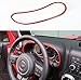 Opar Red Instrument Board Cover Trim for 2011 - 2018 Jeep JK Wrangler & Unlimited & Compass & Patriot