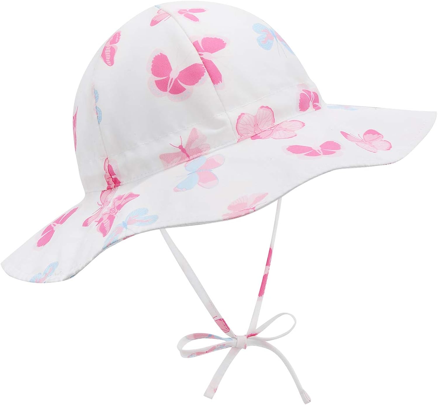 Baby Girls Sun Hat Toddler Beach Play Hat Kids Summer Hats UPF 50+ Baby