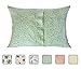 Zack & Ali 100% Organic Toddler Pillowcase, Mint Dot, 13 X 18, Made in USA!