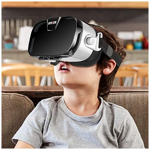 Virtual Reality Headset, 3D VR Glasses for Mobile Games and Movies, Compatible 4.7-6.2 inch iPhone/Android Phone… - Image 5