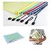 SUBANG 12 Packs New Design Zipper File Bags in A4 Sizes, File Holders with Grid Travel Pouch,6 Assorted Colors